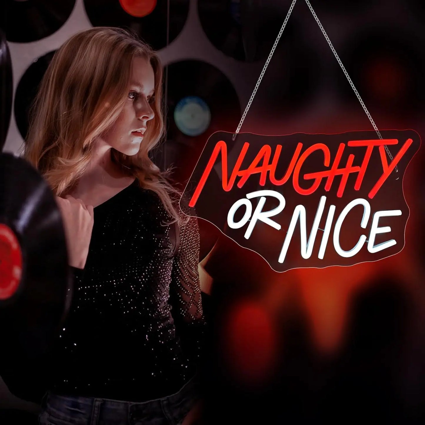 Naughty or Nice LED
