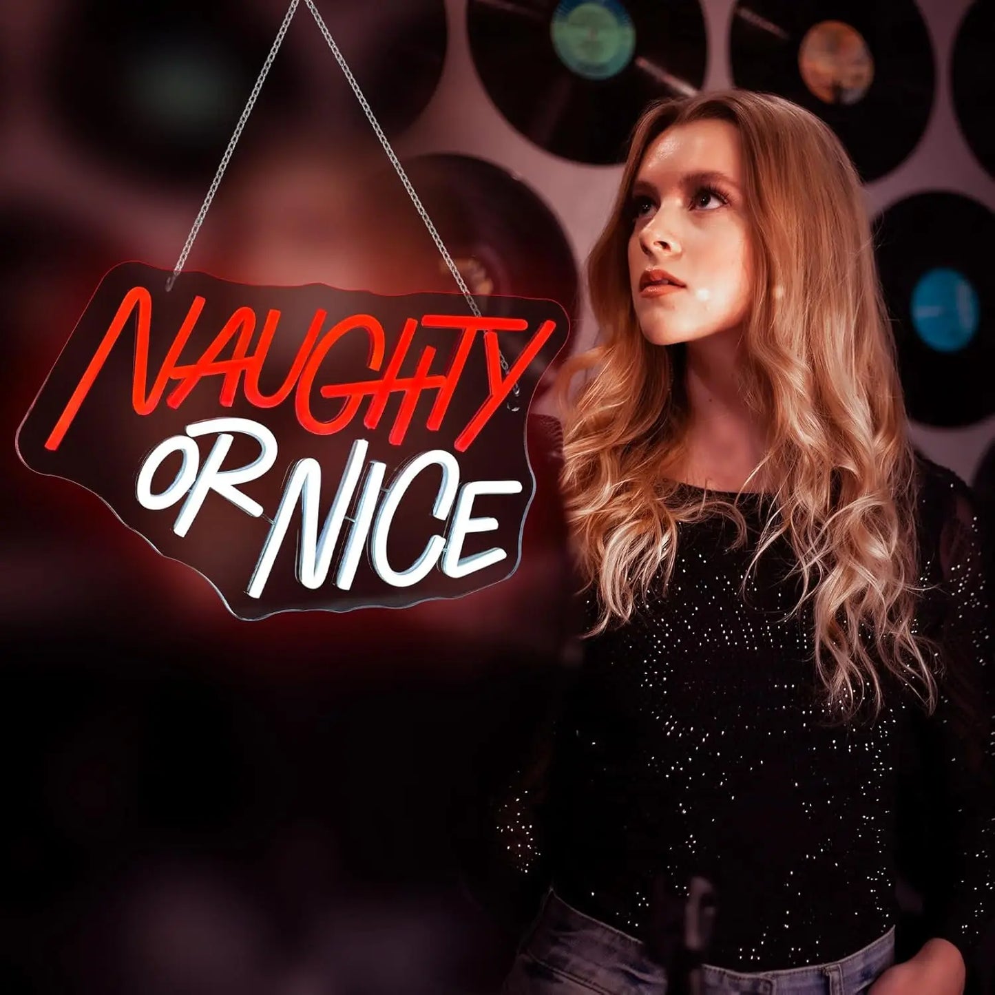 Naughty or Nice LED